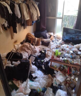 奈良　B様の不用品回収作業前のご自宅の写真