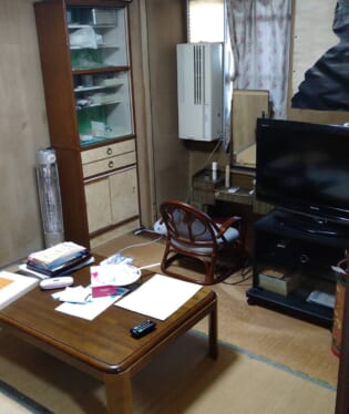 大阪府大阪市鶴見区 W様の不用品回収作業前のご自宅の写真