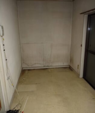 大阪府高槻市 B様の不用品回収作業後のご自宅の写真