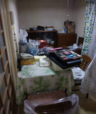 大阪府高槻市 B様の不用品回収作業前のご自宅の写真