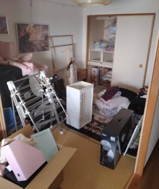 大阪府堺市 A様の不用品回収作業前のご自宅の写真