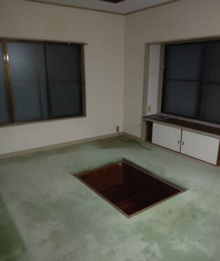 奈良県奈良市 B様の不用品回収作業後のご自宅の写真