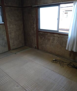 大阪府東大阪市 B様の不用品回収作業後のご自宅の写真