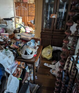 京都 M様の不用品回収作業前のご自宅の写真