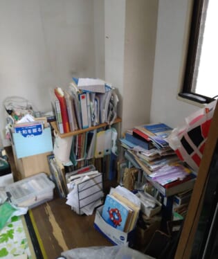 大阪府羽曳野市 F様の不用品回収作業前のご自宅の写真