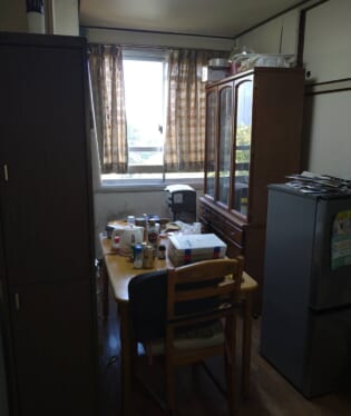 大阪府吹田市 G様の不用品回収作業前のご自宅の写真