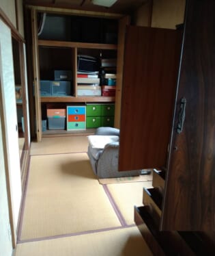 大阪府大阪市東成区 H様の不用品回収作業前のご自宅の写真