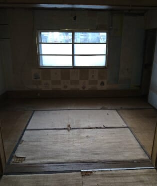 大阪府大阪市東淀川区 M様の不用品回収作業後のご自宅の写真