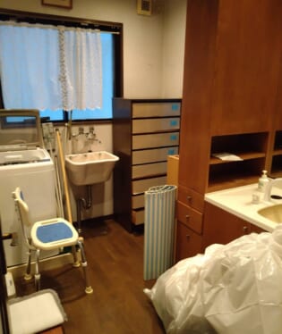 大阪府大阪市天王寺区 O様の不用品回収作業前のご自宅の写真