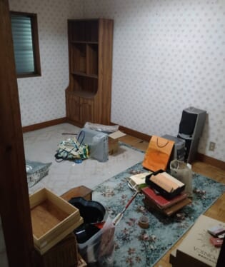 大阪府和泉市 W様の不用品回収作業前のご自宅の写真