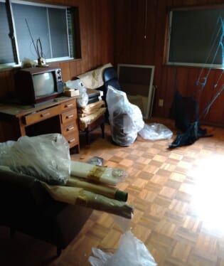 奈良県大和高田市 Y様の不用品回収作業前のご自宅の写真