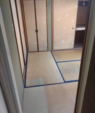 奈良県大和郡山市 Z様の不用品回収作業後のご自宅の写真