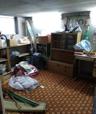 大阪府八尾市 G様の不用品回収作業前のご自宅の写真