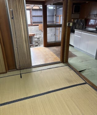奈良県奈良市 H様の不用品回収作業後のご自宅の写真