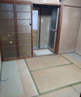 大阪府寝屋川市 A様の不用品回収作業後のご自宅の写真