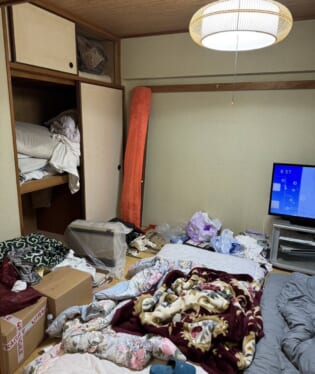 奈良県奈良市 B様の不用品回収作業前のご自宅の写真