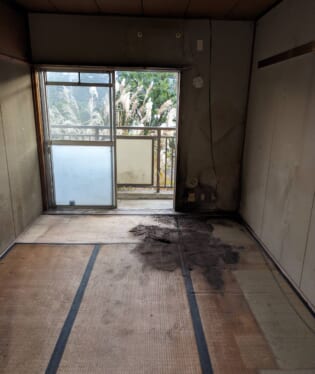 京都府京都市伏見区 E様の不用品回収作業後のご自宅の写真