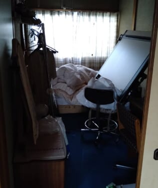 大阪府大阪市城東区 H様の不用品回収作業前のご自宅の写真