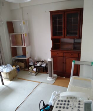 奈良県奈良市 B様の不用品回収作業前のご自宅の写真