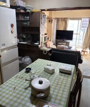 大阪府大阪市西区 T様の不用品回収作業前のご自宅の写真