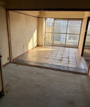 大阪府大阪市西区 T様の不用品回収作業後のご自宅の写真