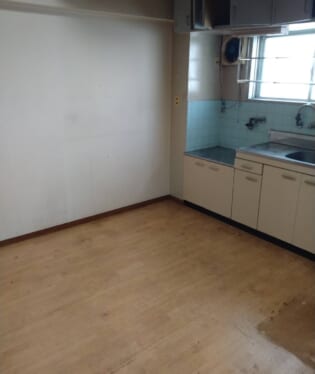 大阪府大阪市此花区 U様の不用品回収作業後のご自宅の写真