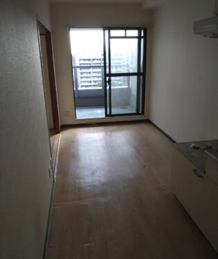 大阪府大阪市浪速区 Z様の不用品回収作業後のご自宅の写真