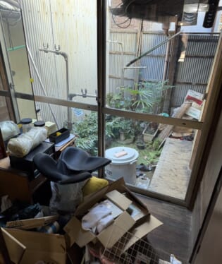 大阪府大阪市西成区 A様の不用品回収作業前のご自宅の写真