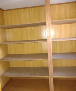 大阪府柏原市 E様の不用品回収作業後のご自宅の写真