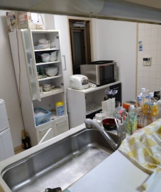 奈良県奈良市 O様の不用品回収作業前のご自宅の写真