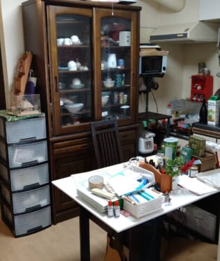 奈良県桜井市 T様の不用品回収作業前のご自宅の写真