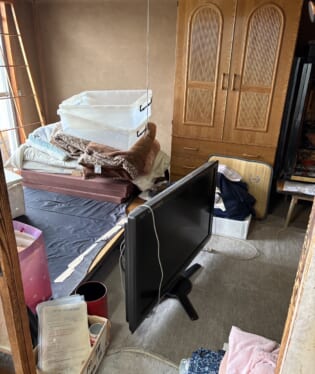 奈良県奈良市 E様の不用品回収作業前のご自宅の写真