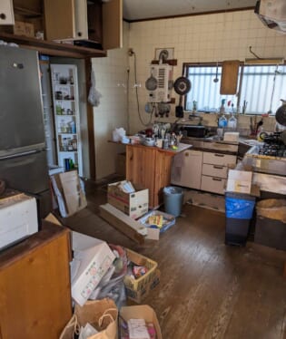 奈良県葛城市 F様の不用品回収作業前のご自宅の写真