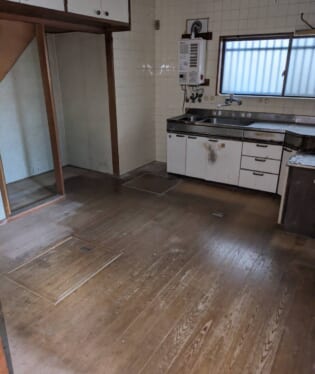 奈良県葛城市 F様の不用品回収作業後のご自宅の写真