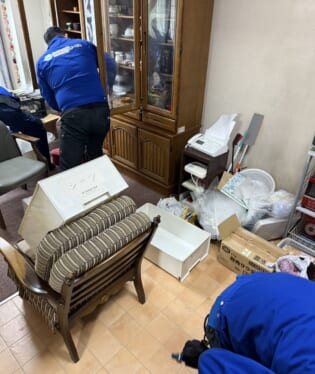 大阪府吹田市 M様の不用品回収作業前のご自宅の写真