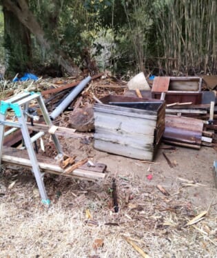 奈良県吉野郡東吉野村 E様の不用品回収作業前のご自宅の写真