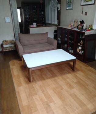 大阪府藤井寺市 U様の不用品回収作業前のご自宅の写真