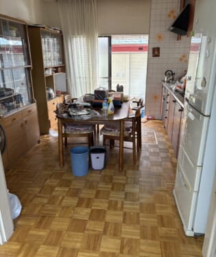 奈良県奈良市 W様の不用品回収作業前のご自宅の写真