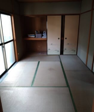 奈良県大和郡山市 Y様の不用品回収作業後のご自宅の写真