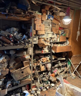 大阪府四条畷市 E様の不用品回収作業前のご自宅の写真