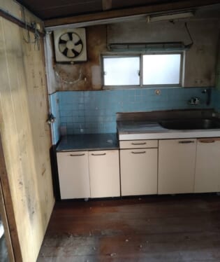 奈良県五條市 J様の不用品回収作業後のご自宅の写真