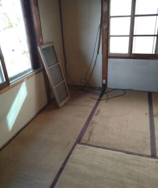 大阪府箕面市 N様の不用品回収作業後のご自宅の写真