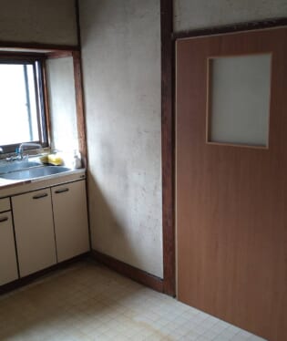 大阪府門真市 W様の不用品回収作業後のご自宅の写真