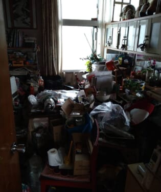 大阪府八尾市 S様の不用品回収作業前のご自宅の写真