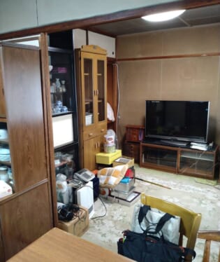 大阪府堺市 H様の不用品回収作業前のご自宅の写真