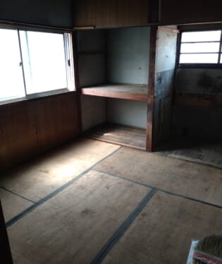 京都府綴喜郡井手町 I様の不用品回収作業後のご自宅の写真