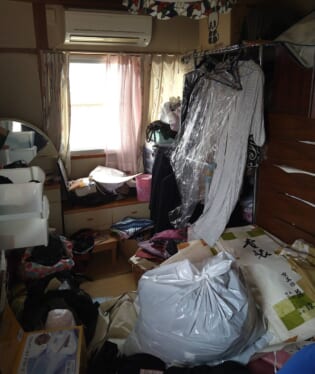 京都府向日市 K様の不用品回収作業前のご自宅の写真