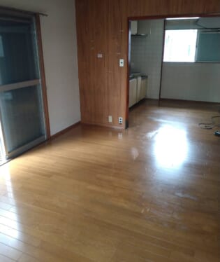 大阪府富田林市 O様の不用品回収作業後のご自宅の写真