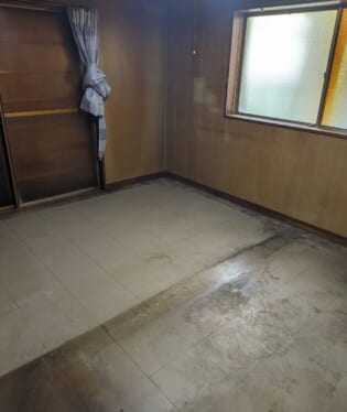 大阪府大阪狭山市 J様の不用品回収作業後のご自宅の写真