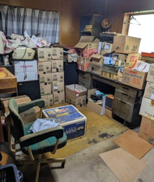 大阪府大阪狭山市 J様の不用品回収作業前のご自宅の写真